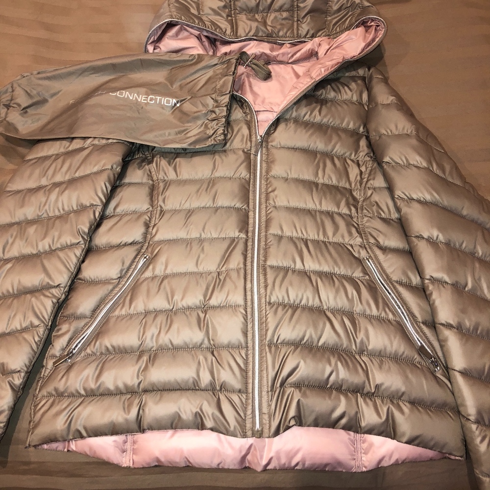FRENCH CONNECTION Water Repellent SAND/BLUSH Jacke